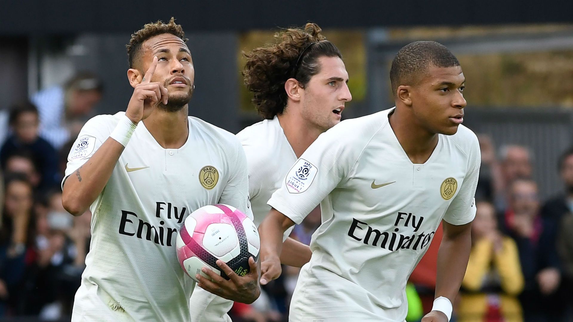 Neymar Kylian Mbappe Paris Saint Germain PSG 2018-19
