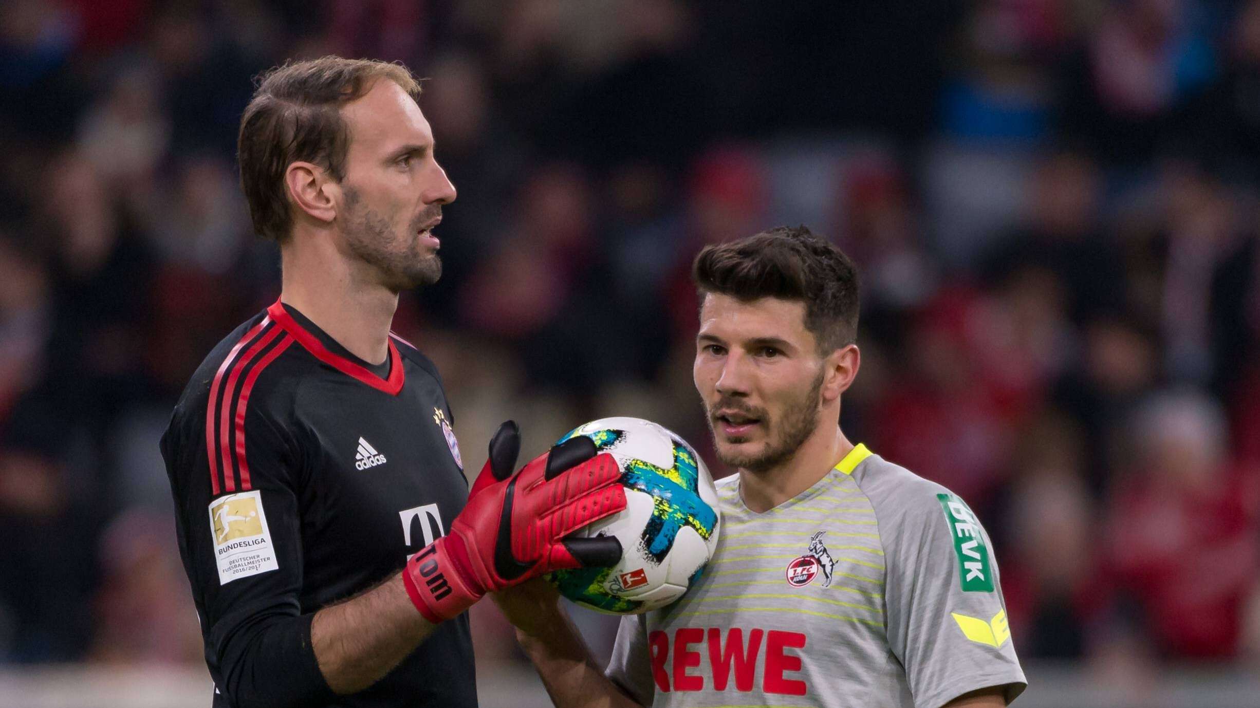 *GER ONLY* Tom Starke FC Bayern München 1. FC Köln 20171213
