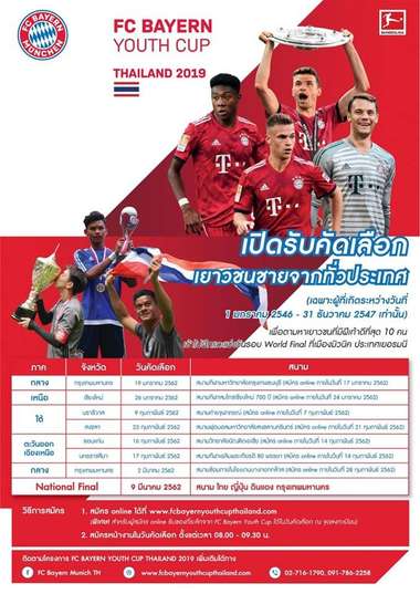 FC Bayern Youth Cup Thailand 2019