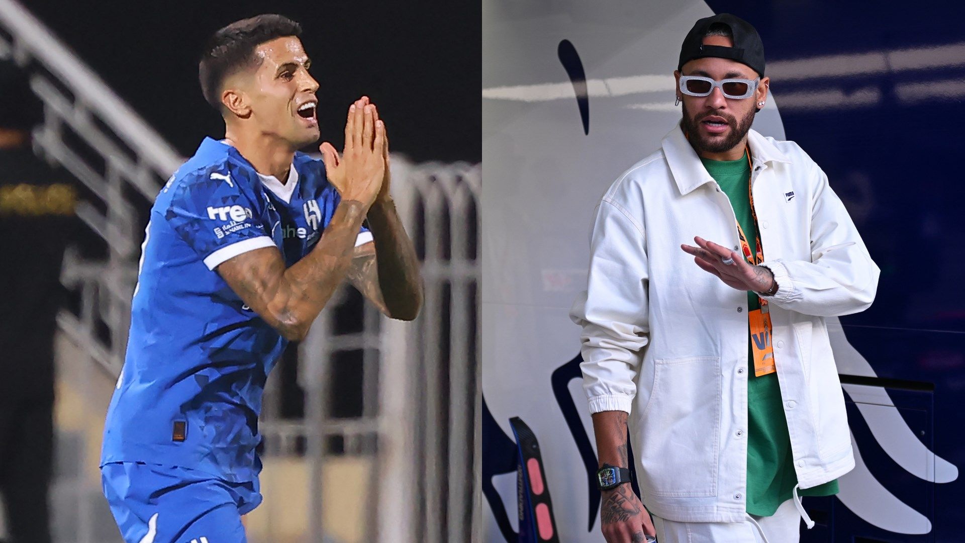 Video | Cancelo “runs away” from Mohamed Kanno’s actions on the Al Hilal plane…and Neymar rejects the “cultural tour” offer.