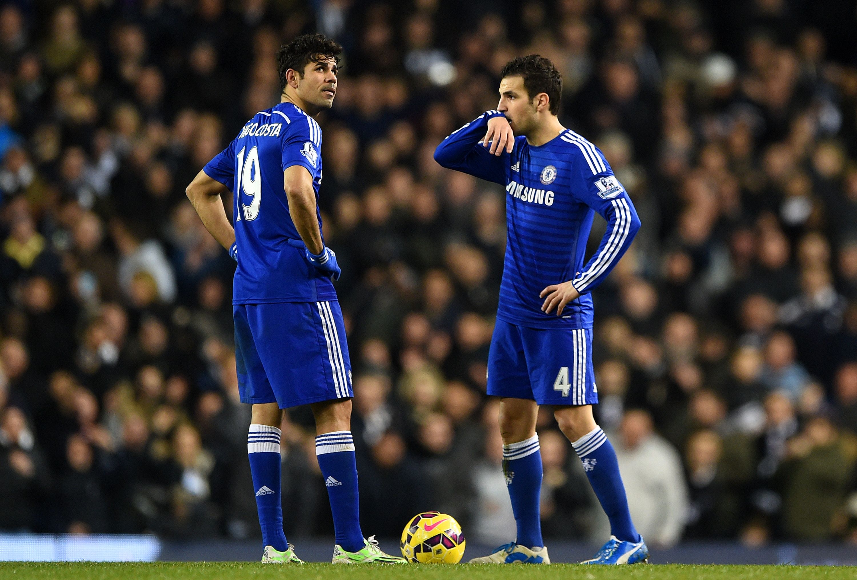Fabregas and Costa