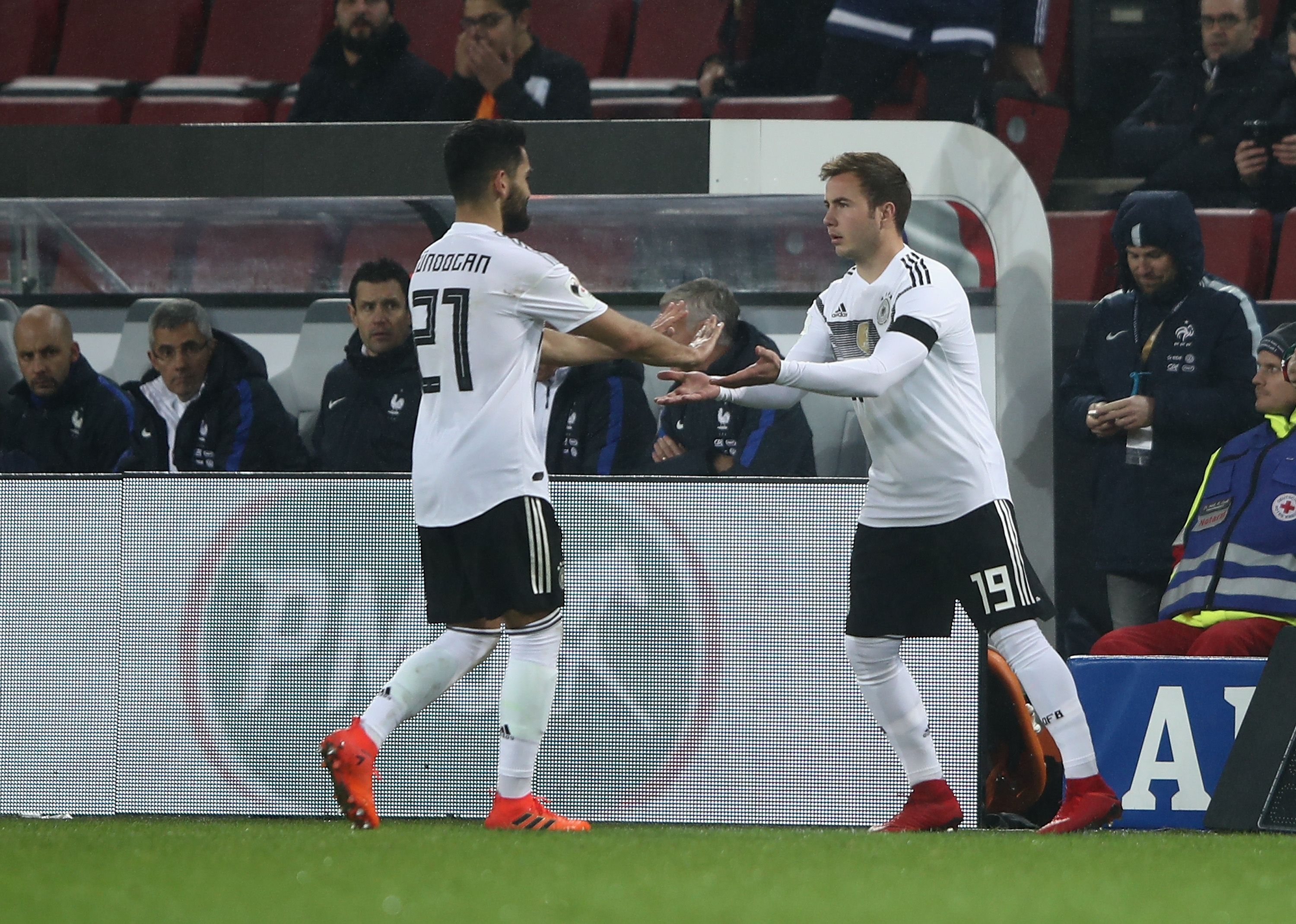 Ilkay Gundogan & Mario Gotze