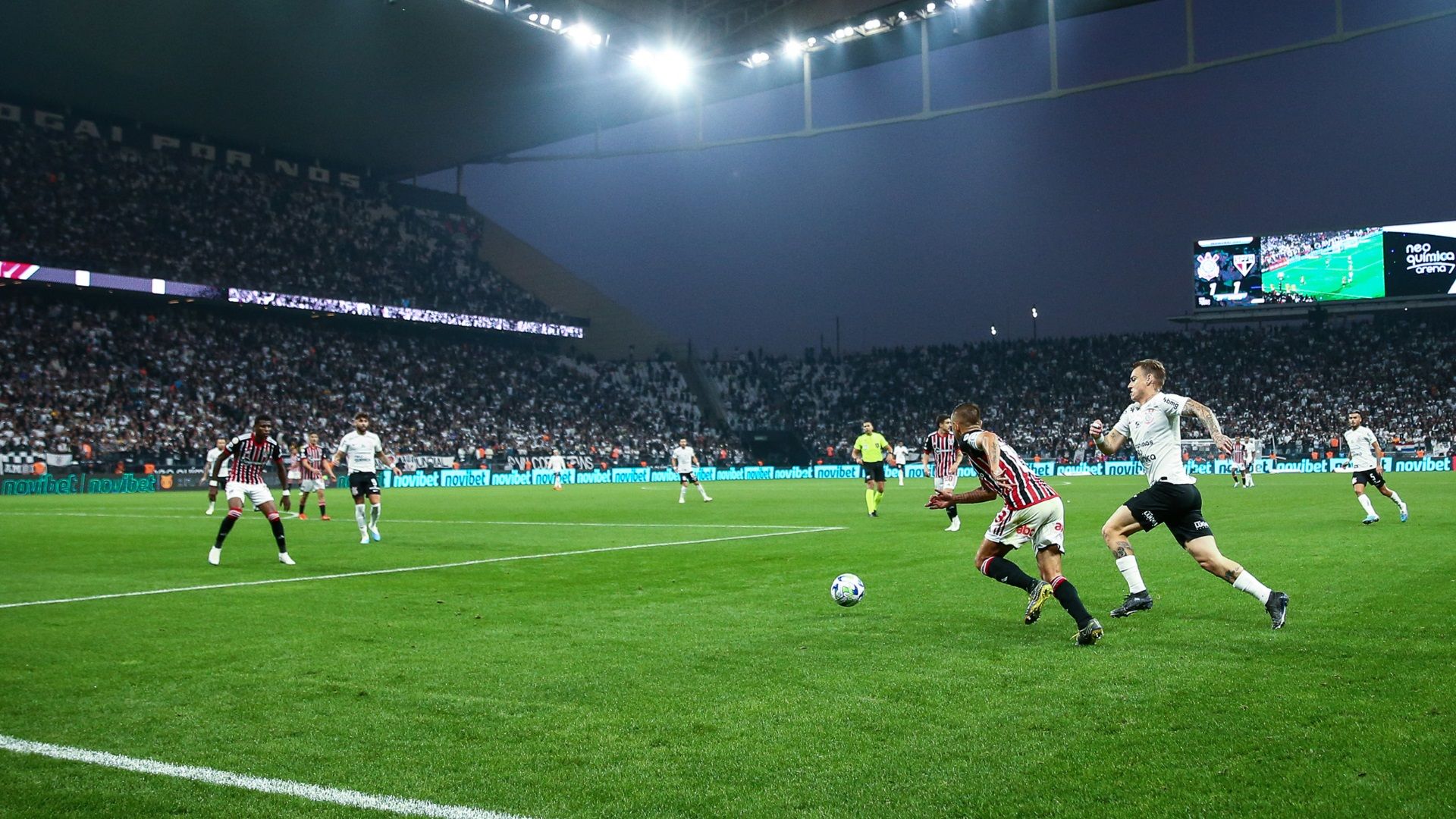 Corinthians x São Paulo pelo Brasileirão 2023