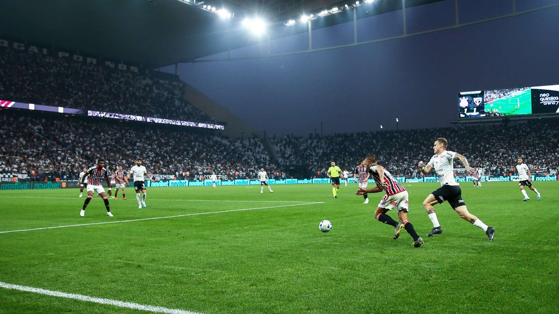 Corinthians x São Paulo pelo Brasileirão 2023