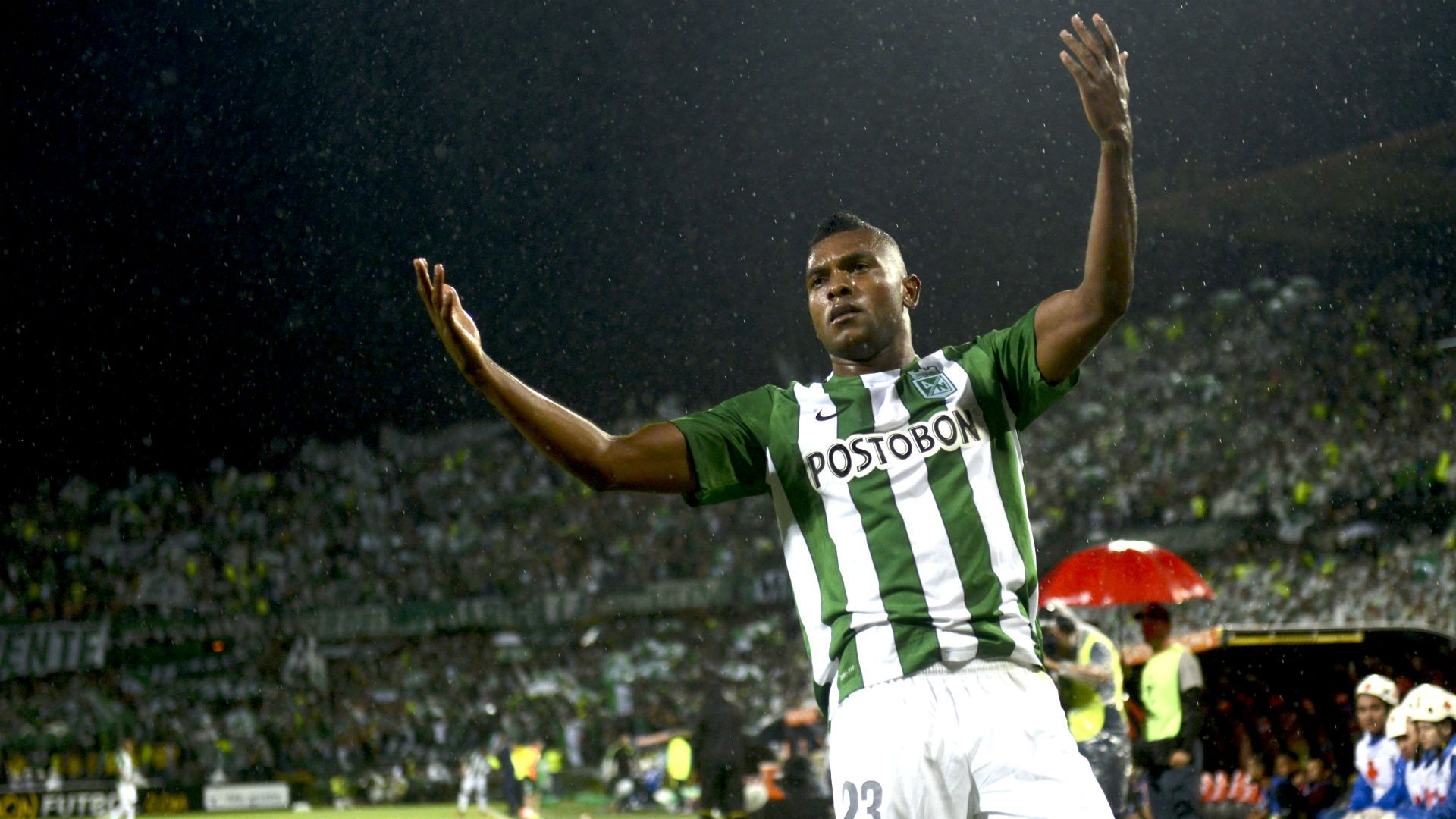 Miguel Borja gol Atlético Nacional vs Sao Paulo Copa Libertadores semifinal vuelta