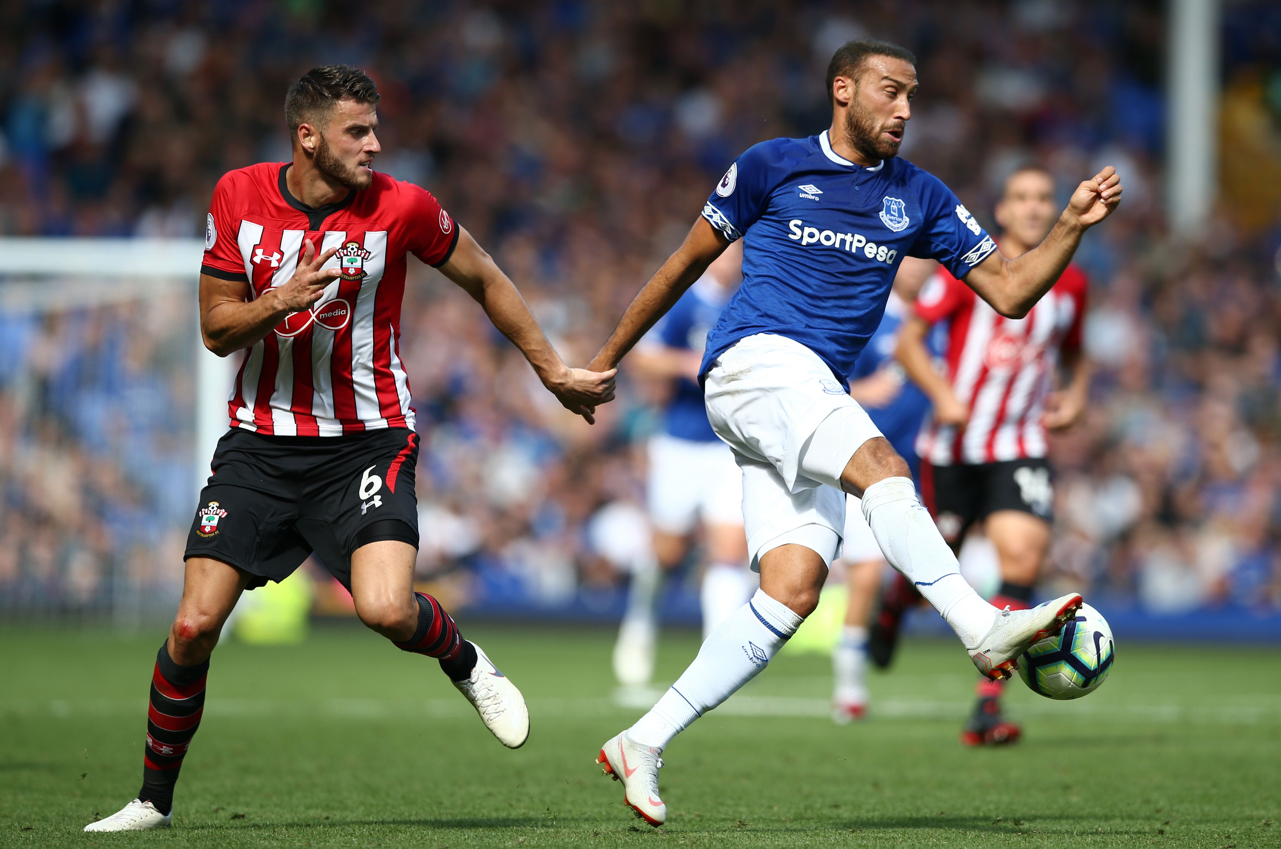 Cenk Tosun Everton Southampton Premier League 08/18/18