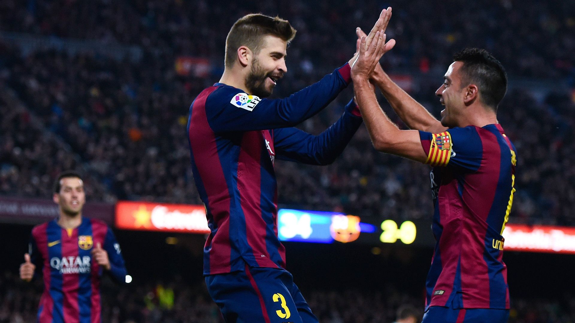 Piqué Xavi Barcelona