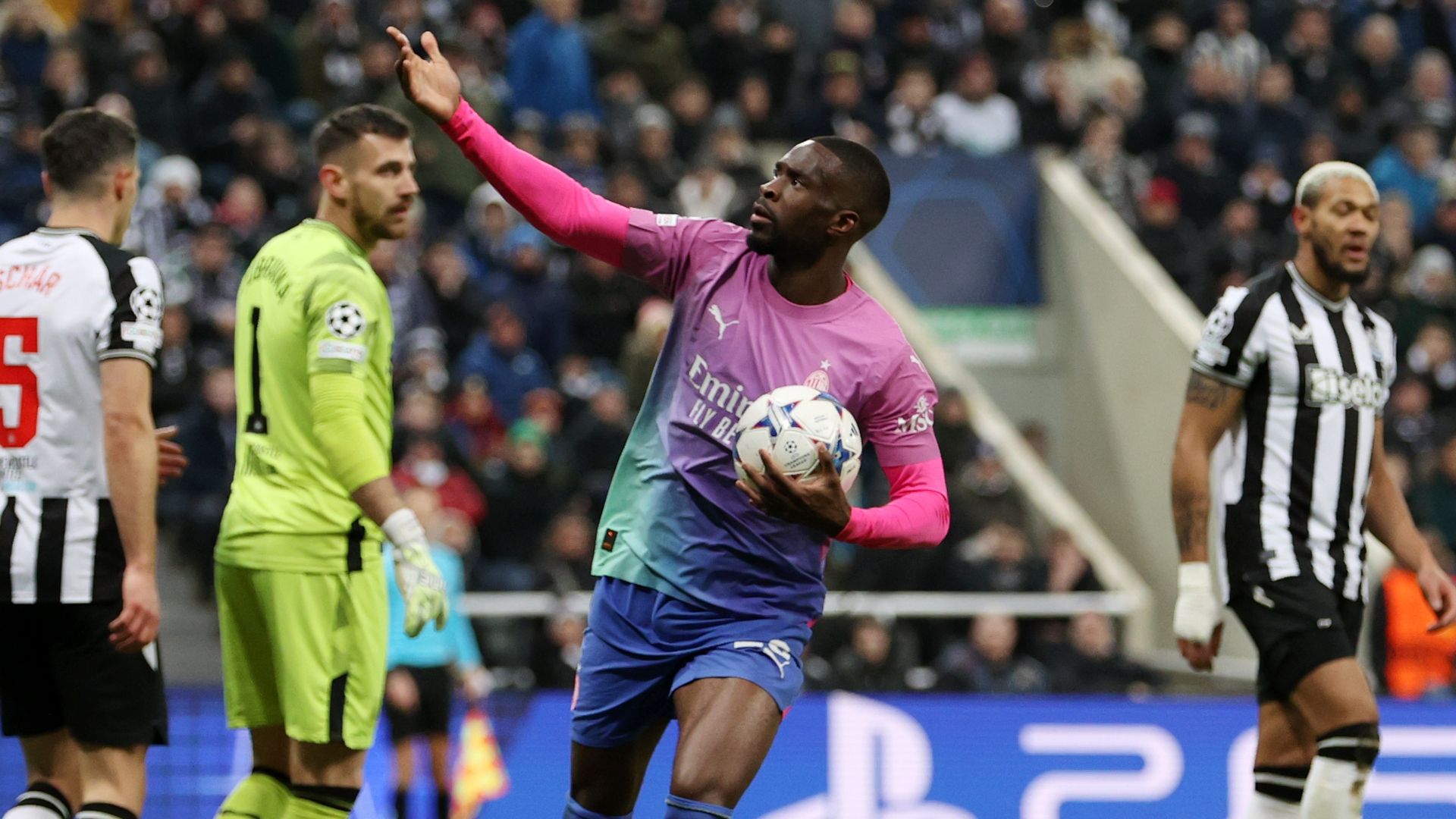 Newcastle Milan Champions