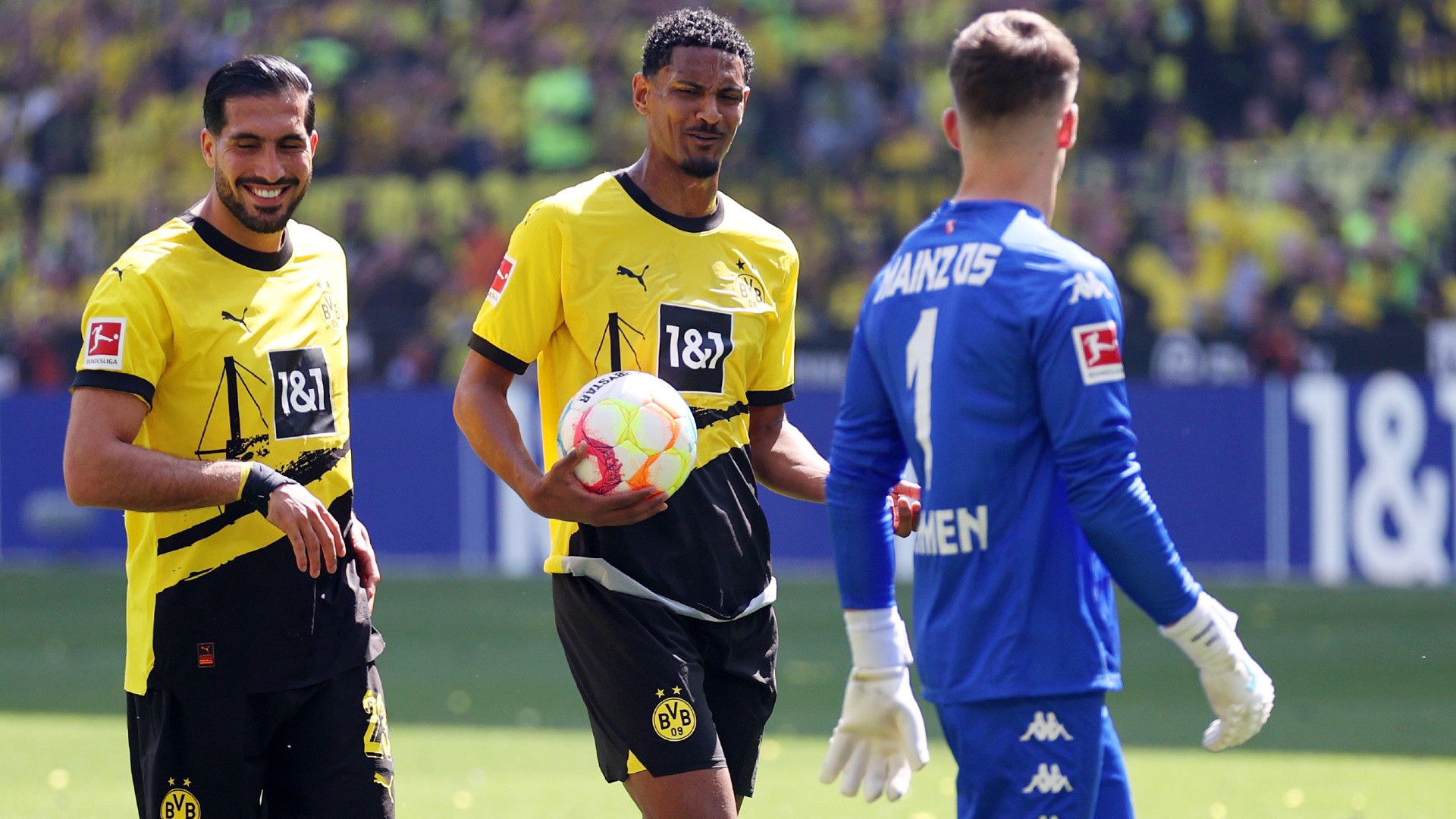 EMRE CAN SEBASTIEN HALLER BORUSSIA DORTMUND BUNDESLIGA 27052023