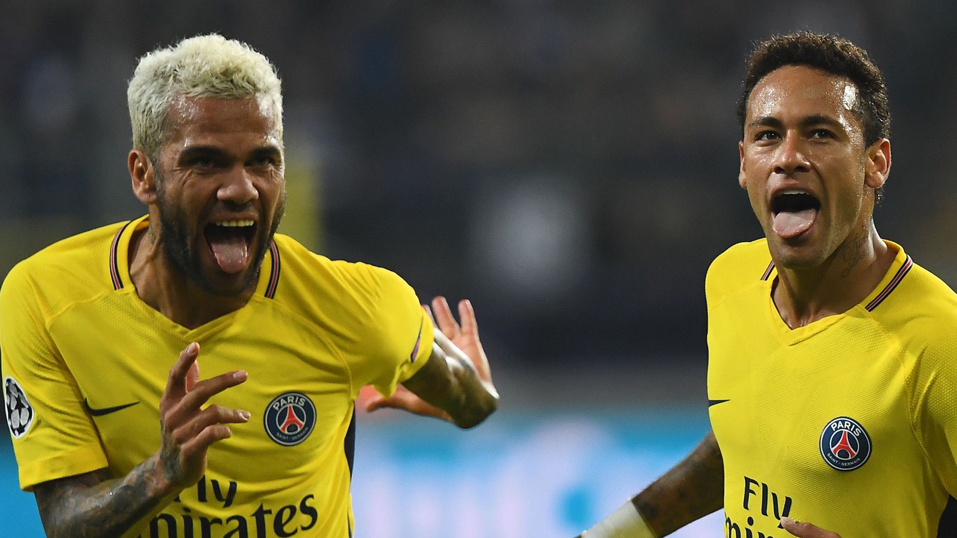 Dani Alves Neymar PSG