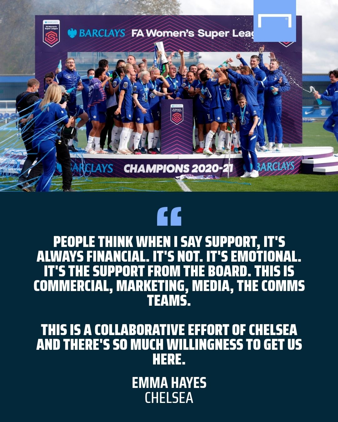 Emma Hayes quote PS 4:5