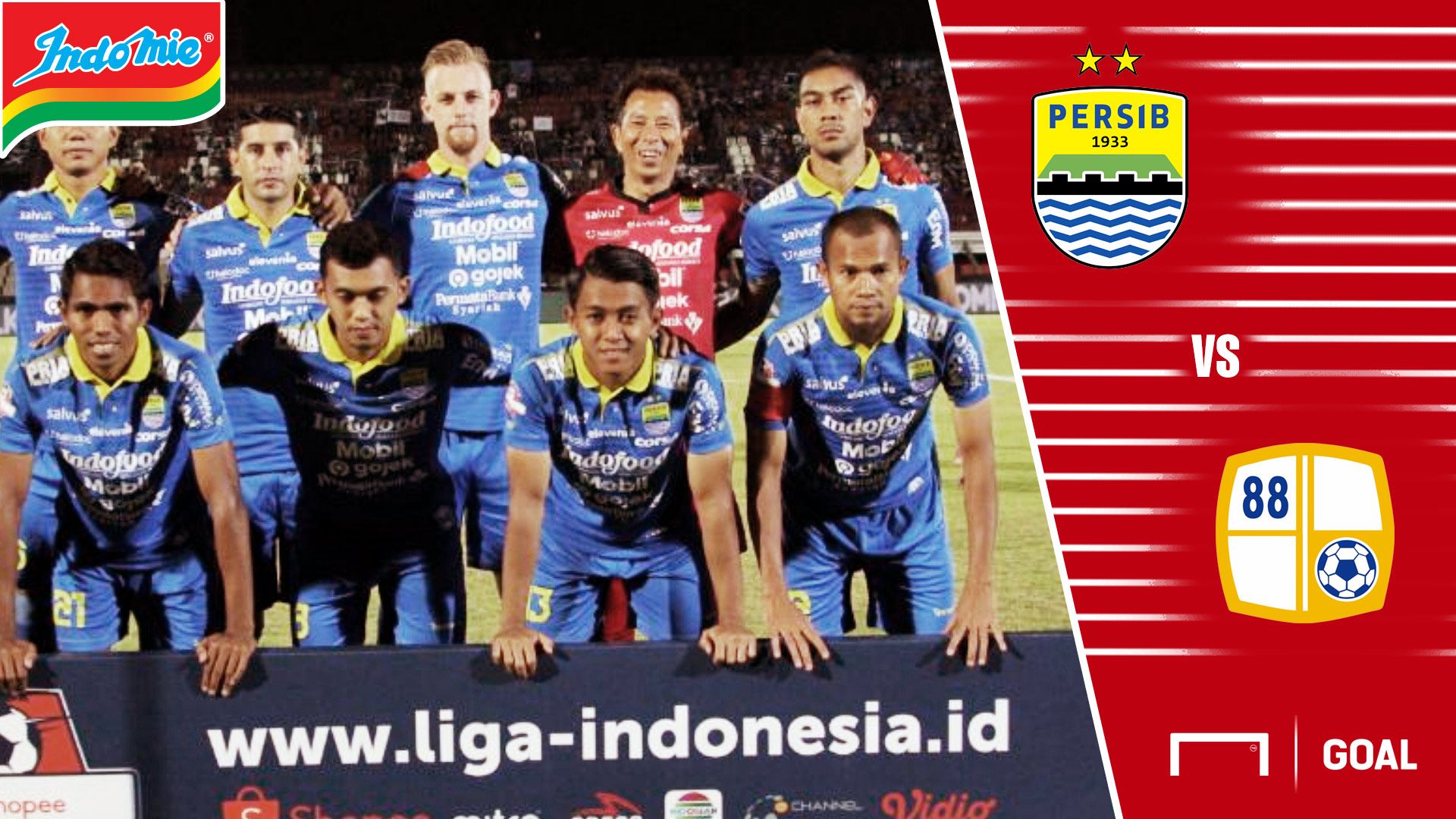 Indomie Cover - Persib vs Barito