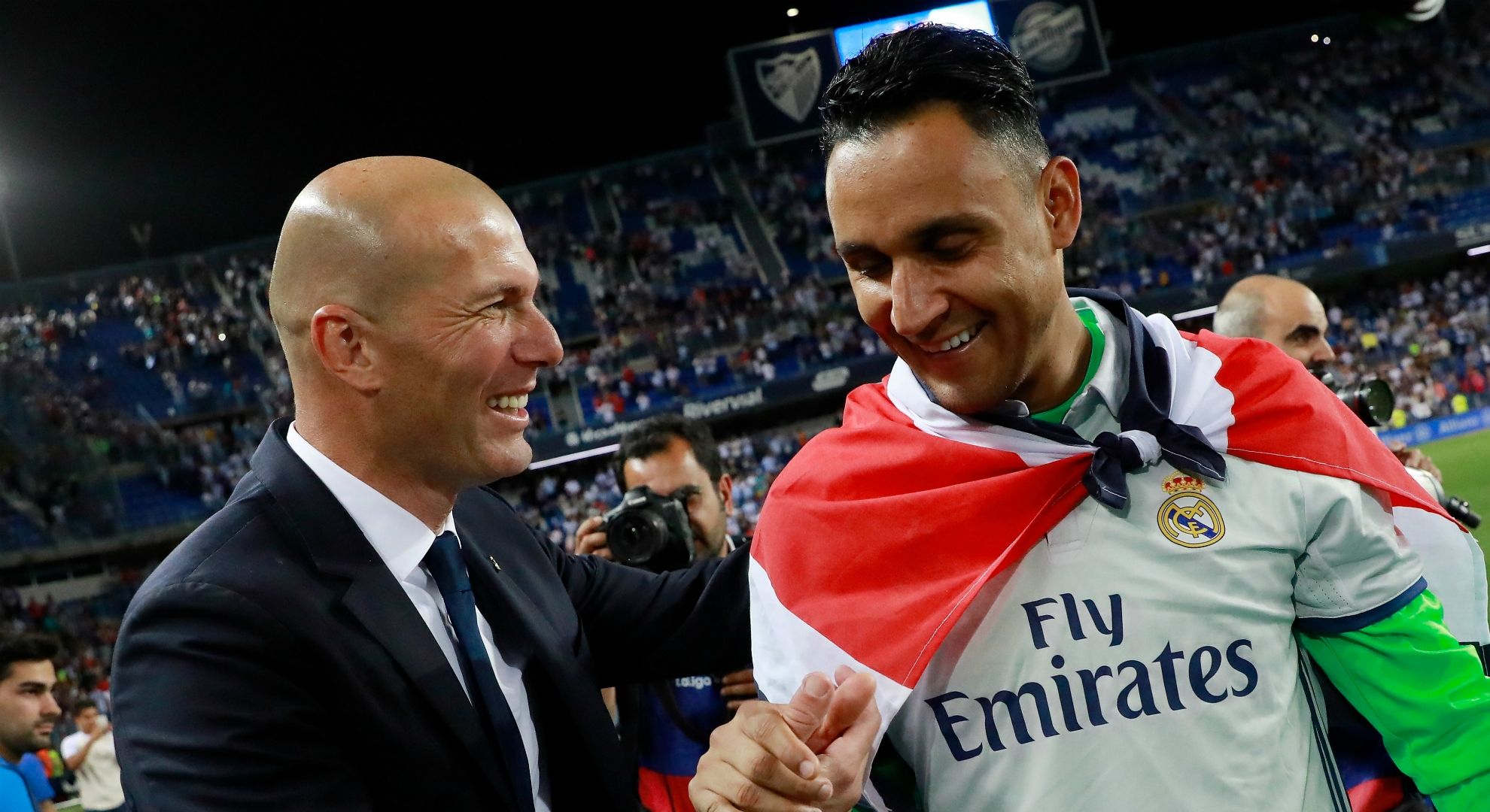 Zinadine Zidane Keylor Navas
