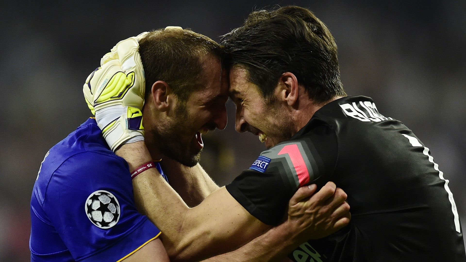 Giorgio Chiellini Gianluigi Buffon Real Madrid Juventus Champions League 13052015