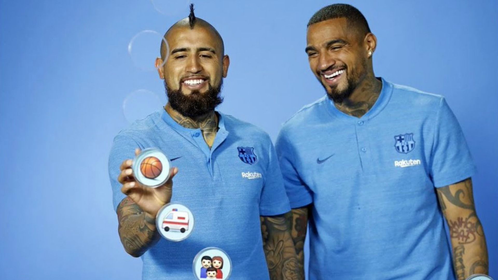 Arturo Vidal, Kevin-Prince Boateng