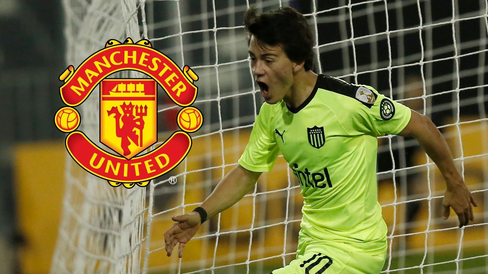 Facundo Pellistri Manchester United GFX