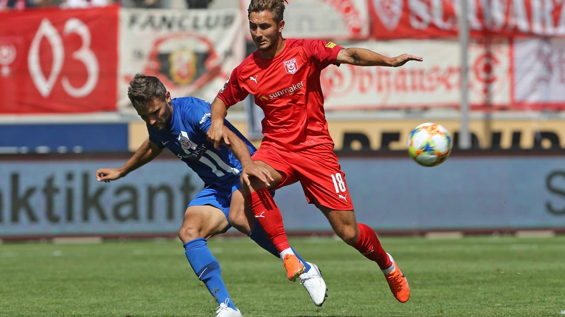 Hallescher FC Hansa Rostock 3. Liga
