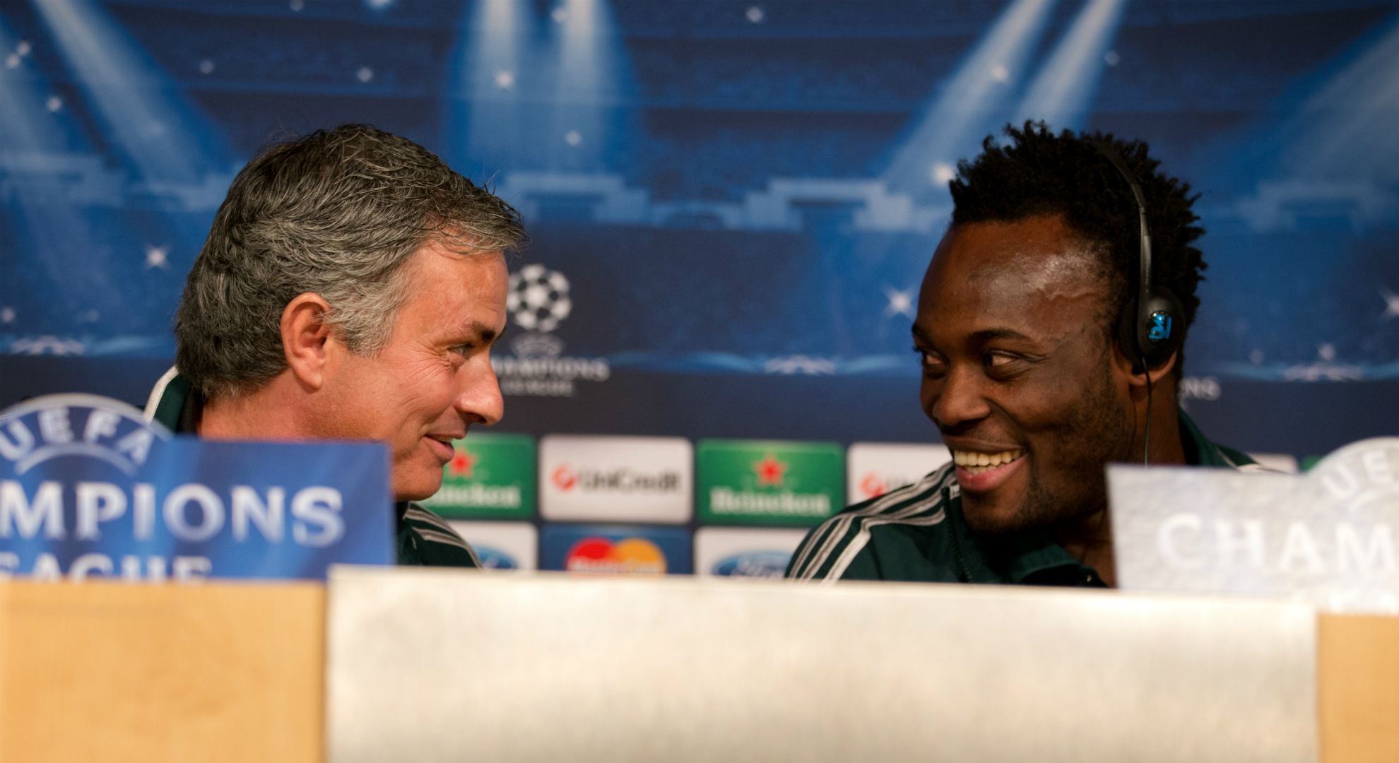 Jose Mourinho Michael Essien Real Madrid