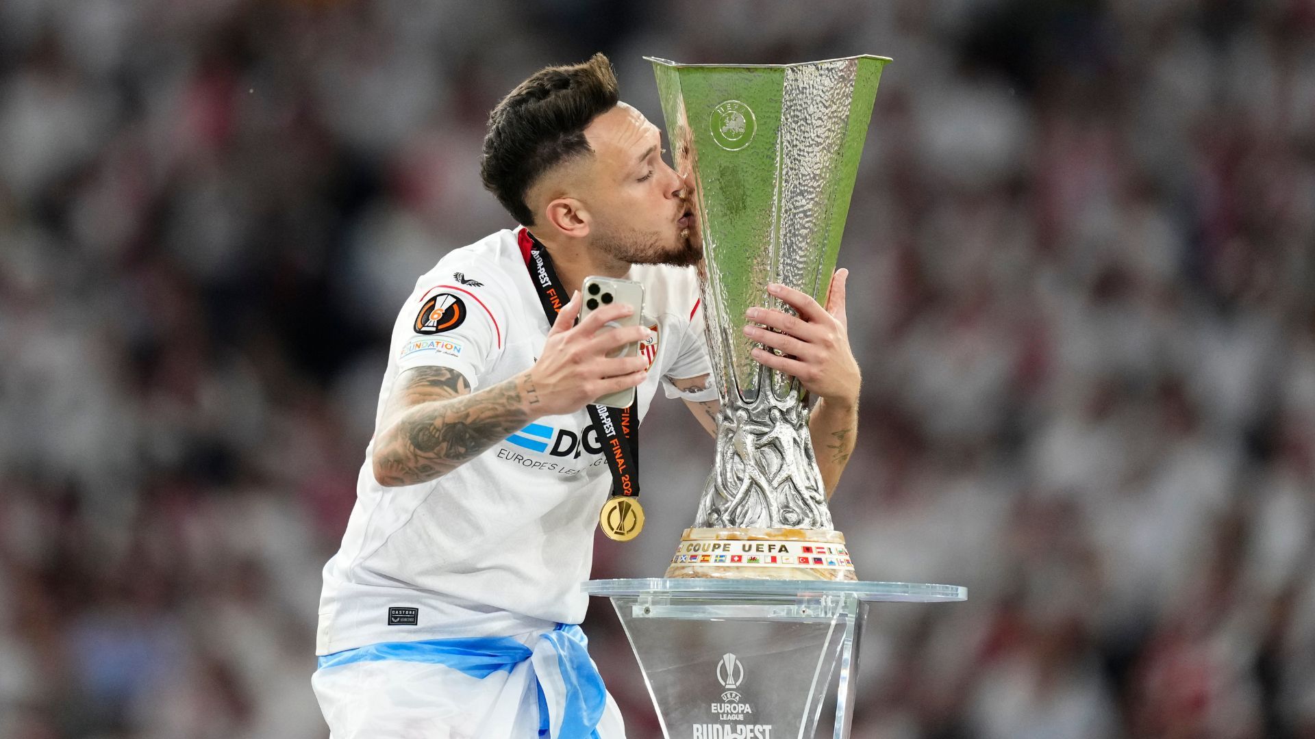 Ocampos Sevilla Roma Europa League