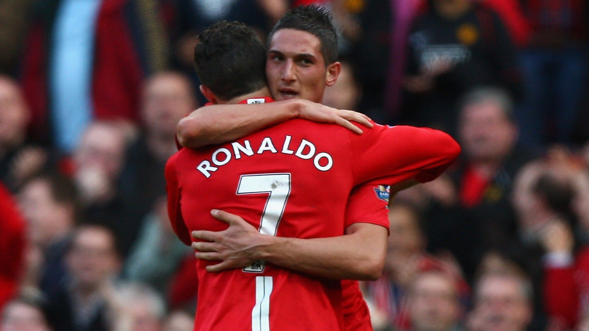 Cristiano Ronaldo Federico Macheda Manchester United EPL 04052009