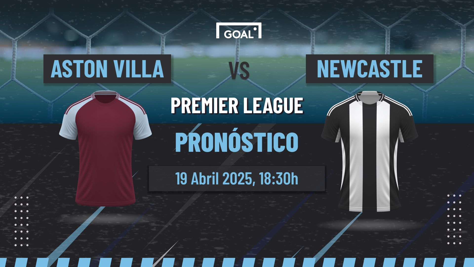 Aston Villa vs Newcastle Pronóstico y Apuestas Premier League | 19/04/25