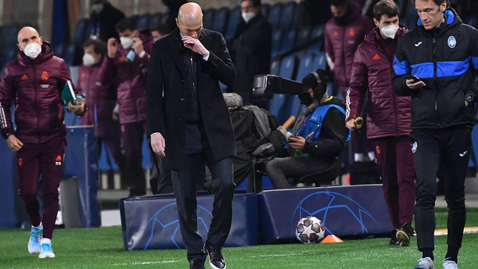 Zinedine Zidane, Atalanta vs. Real Madrid