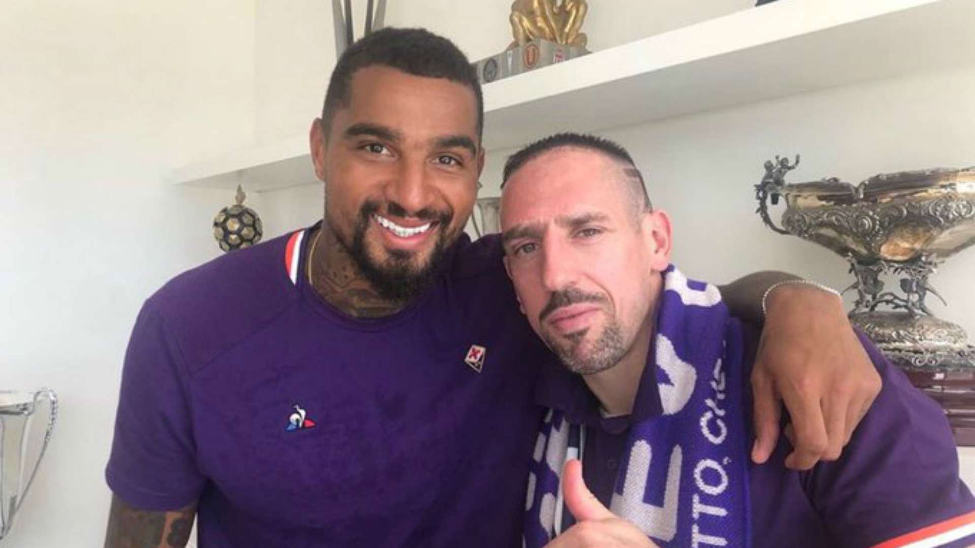 Franck Ribéry-Kevin-Prince Boateng
