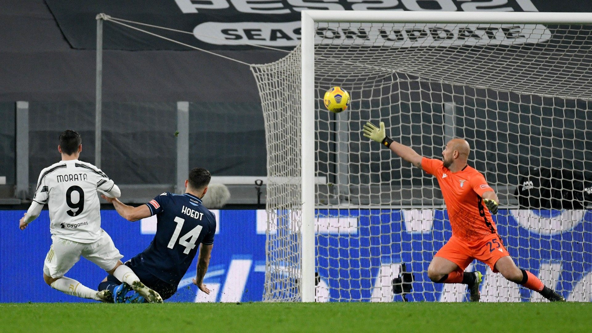 Morata goal Juventus Lazio