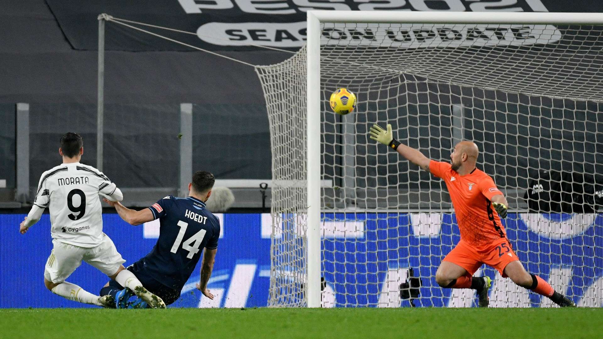 Morata goal Juventus Lazio