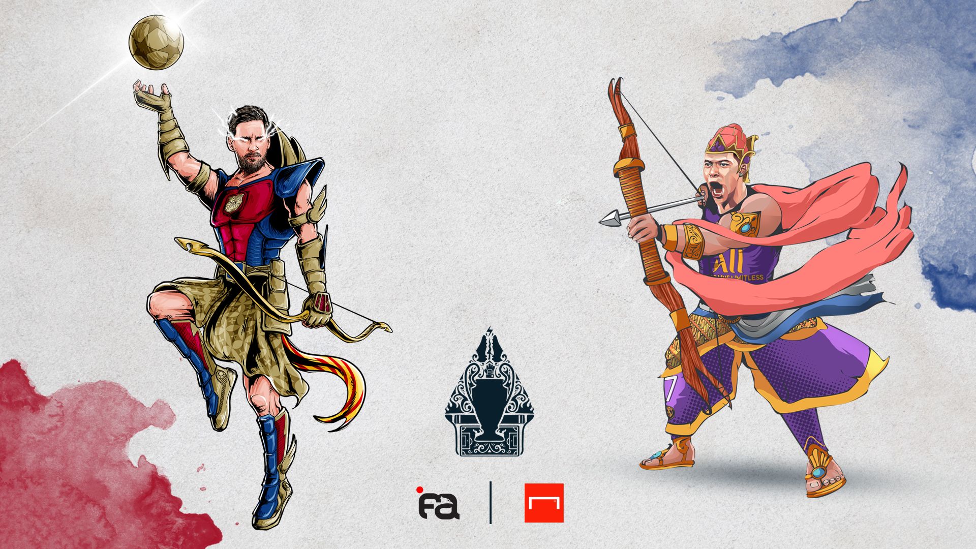 IFA x Goal - BAR vs PSG - Kartun Wayang UCL