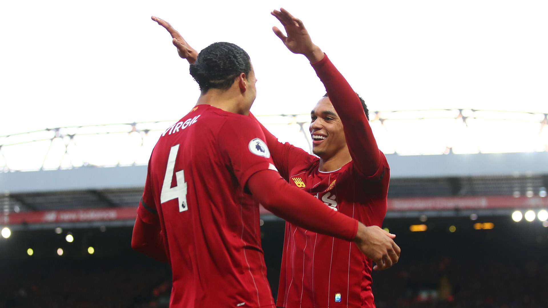 Virgil van Dijk Trent Alexander-Arnold Liverpool