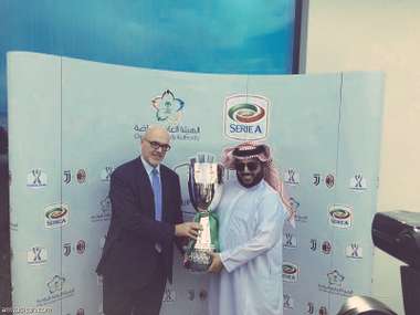 تركي آل الشيخ - السوبر الإيطالي