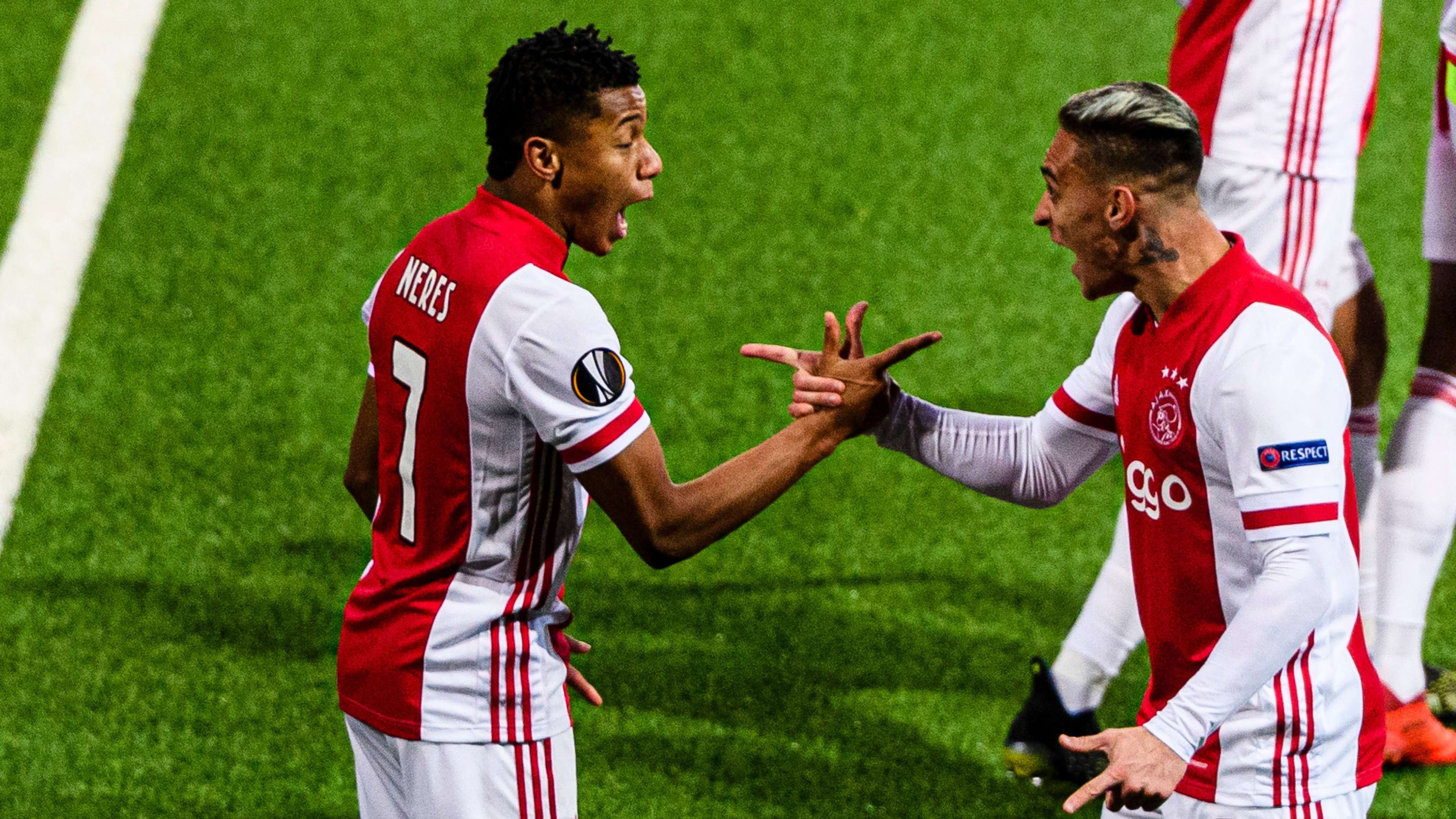 Antony e David Neres - Ajax Europa League 2020/21