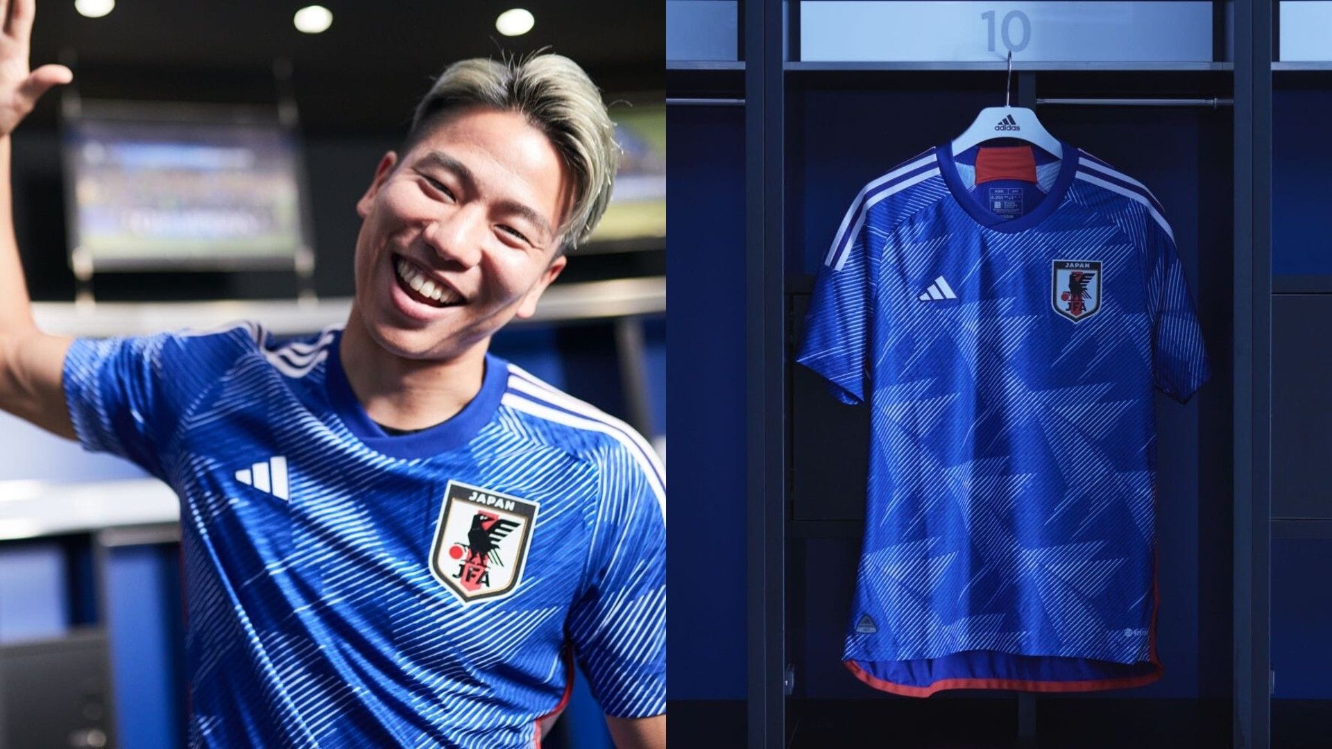 takuma asano adidas japan kit