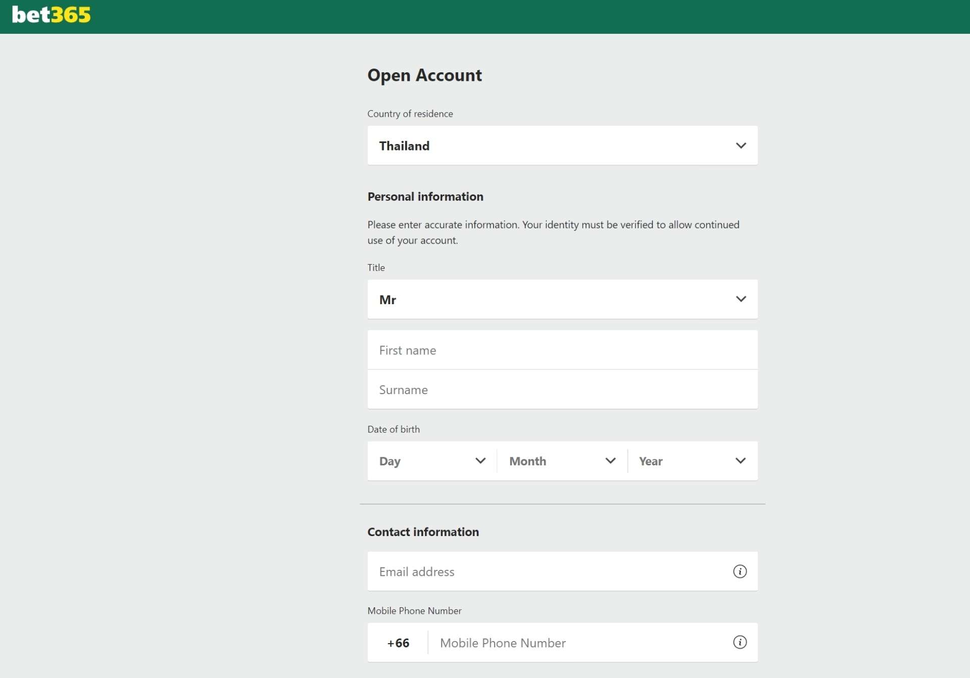 bet365 how to register