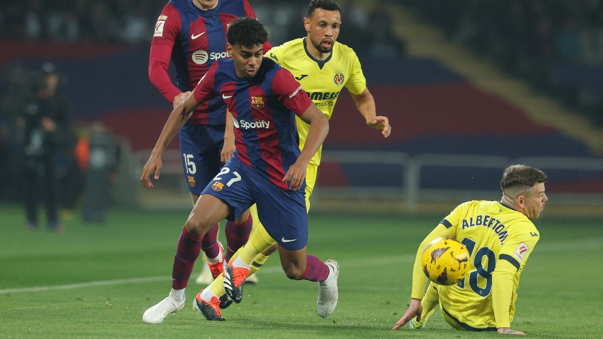 Lamine Yamal Barcelona VIllarreal LaLiga 2023-24