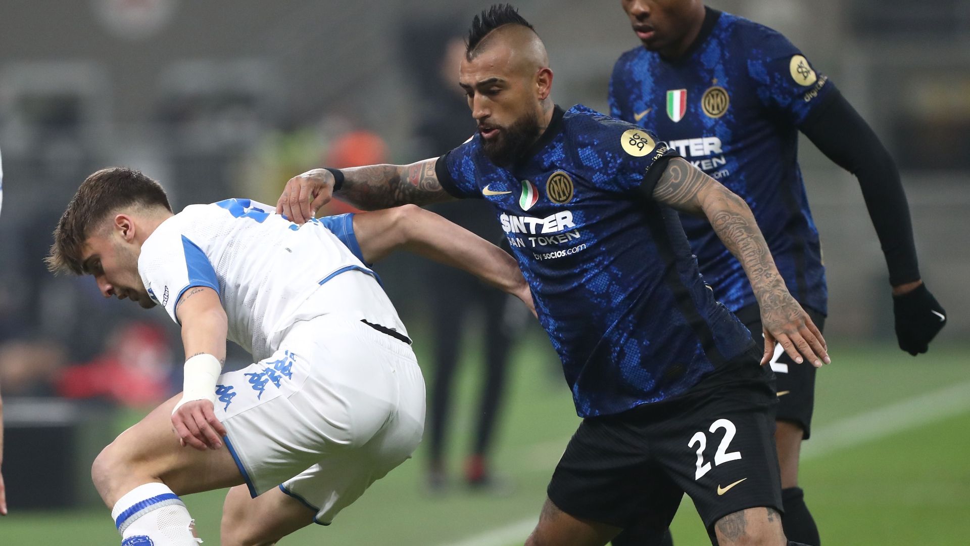 Vidal Inter Empoli Coppa Italia