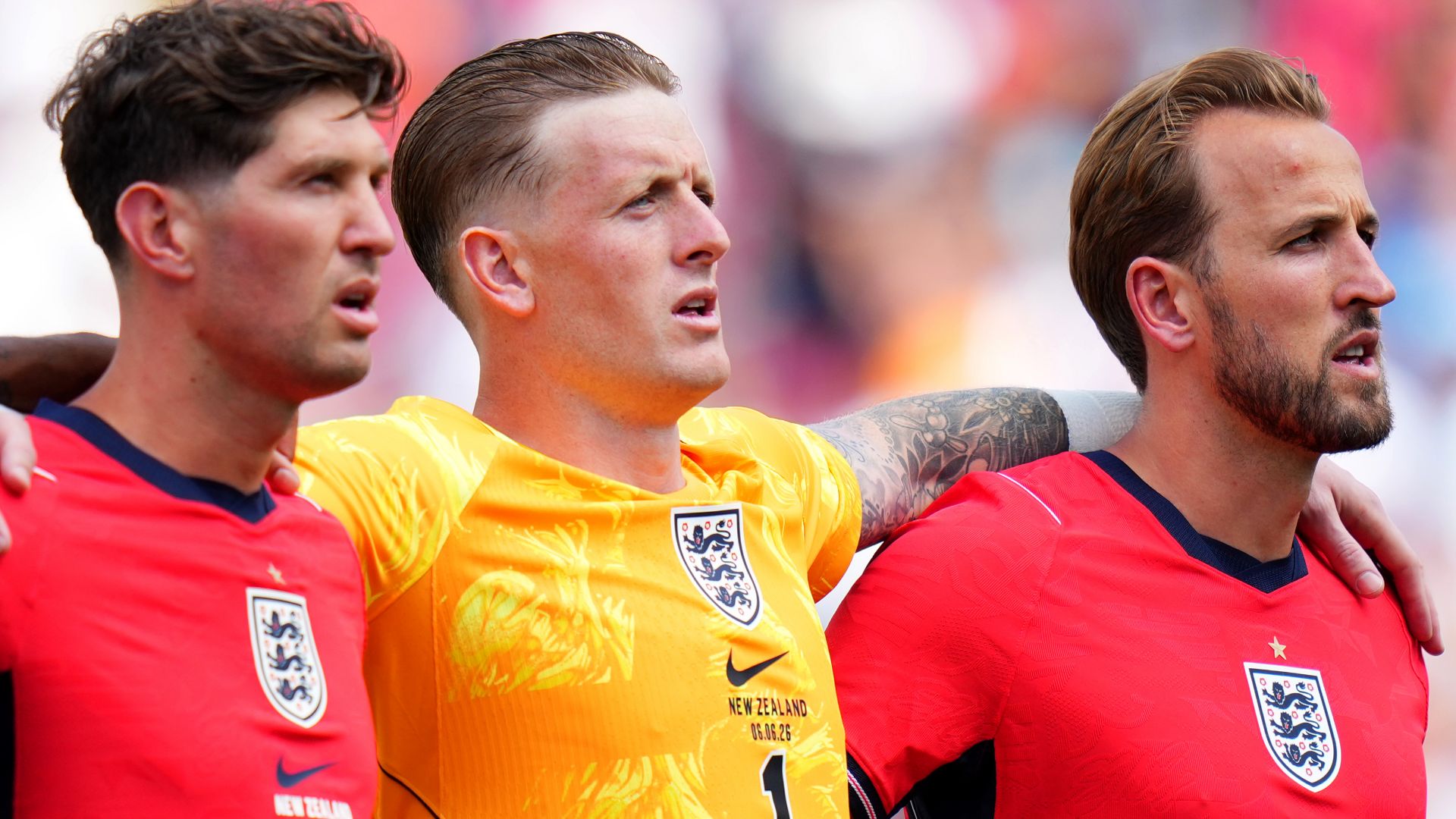 Jordan Pickford Harry Kane John Stones England 2026