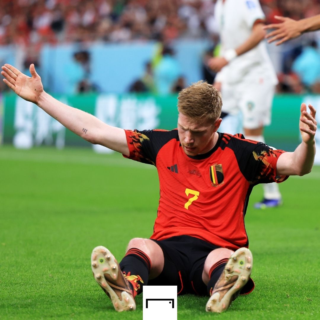 Kevin De Bruyne Belgium Morocco 2022 World Cup