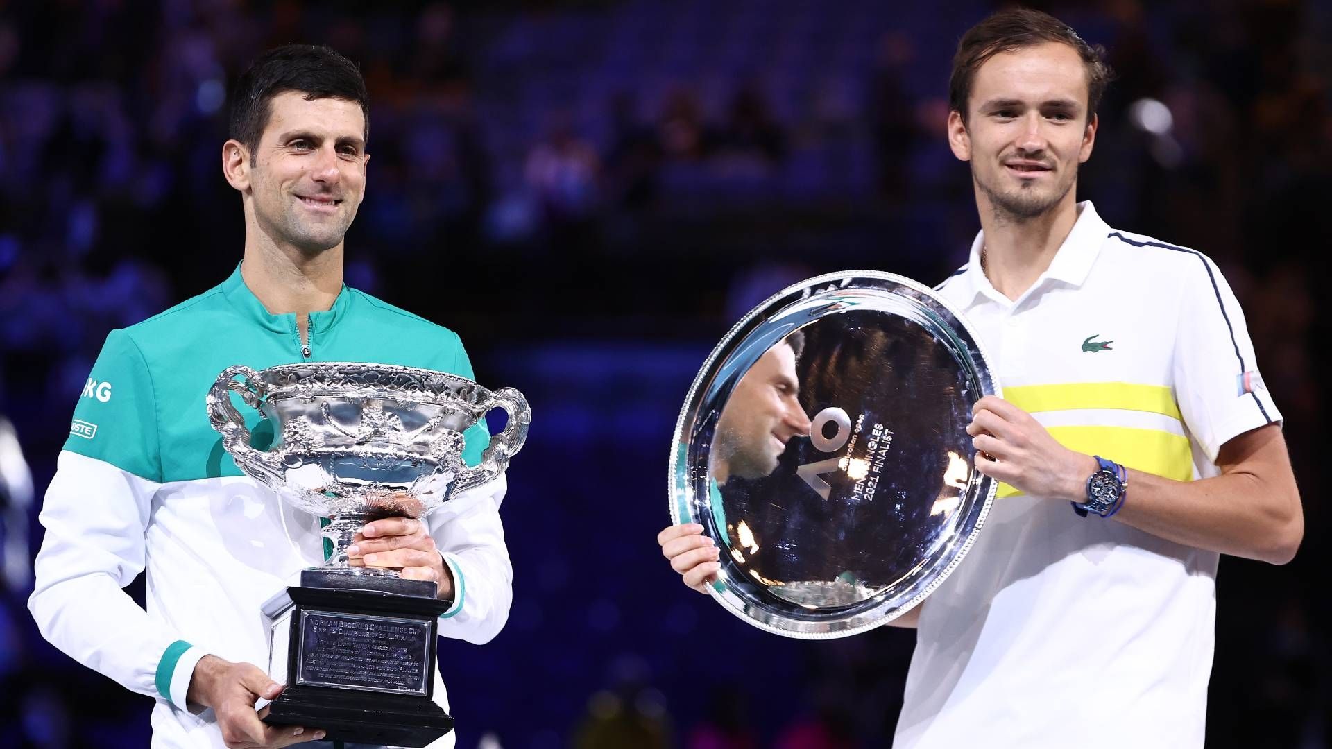 Novak Djokovic Daniil Medvedev Australian Open 2021