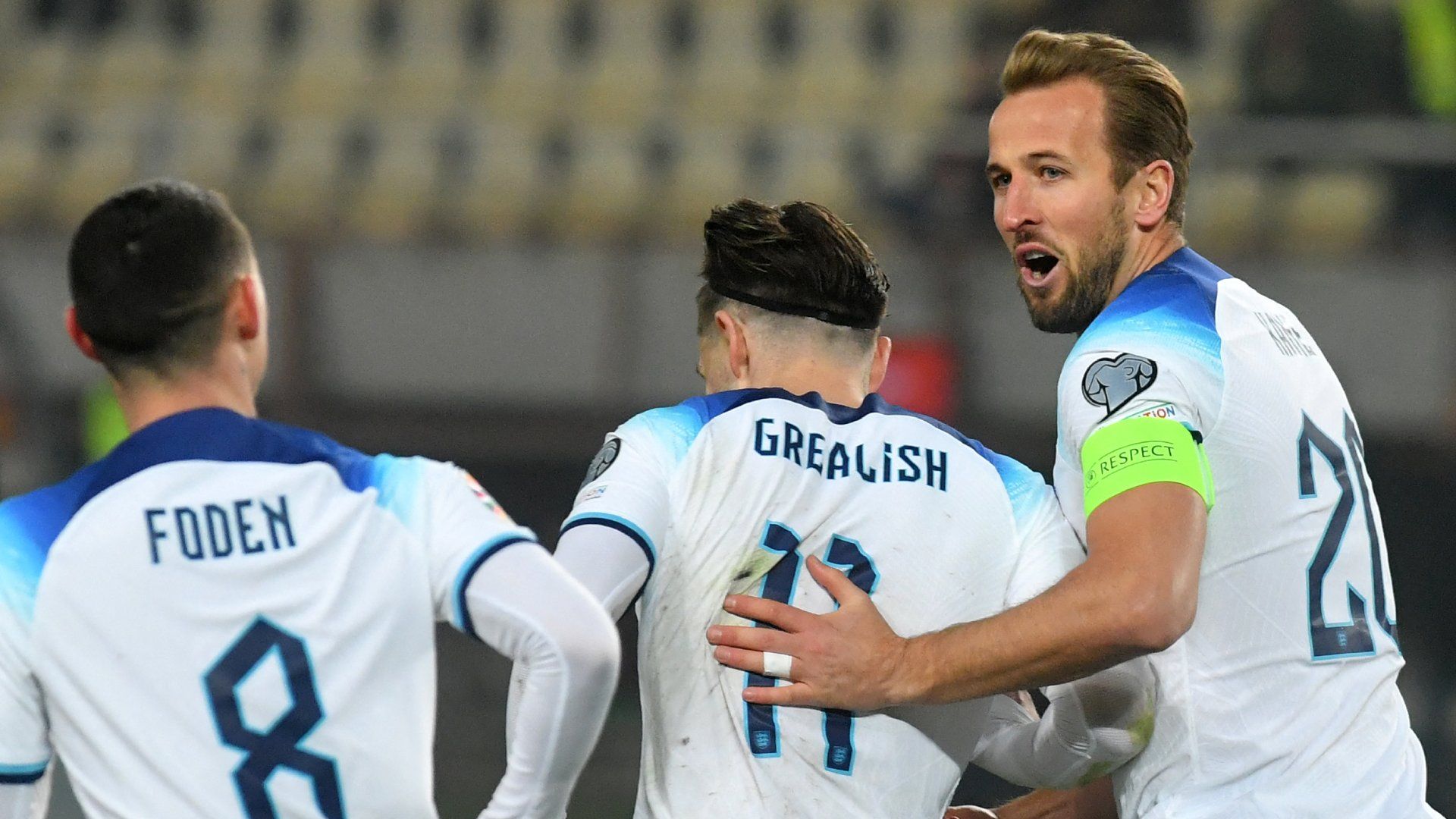 Harry Kane Phil Foden England 2023