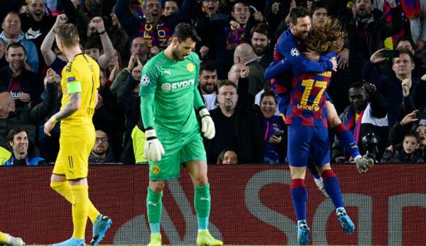 Roman Bürki FC Barcelona BVB Borussia Dortmund Champions League 27112019