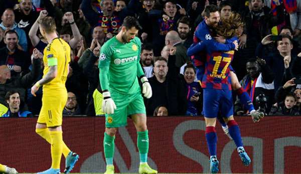 Roman Bürki FC Barcelona BVB Borussia Dortmund Champions League 27112019