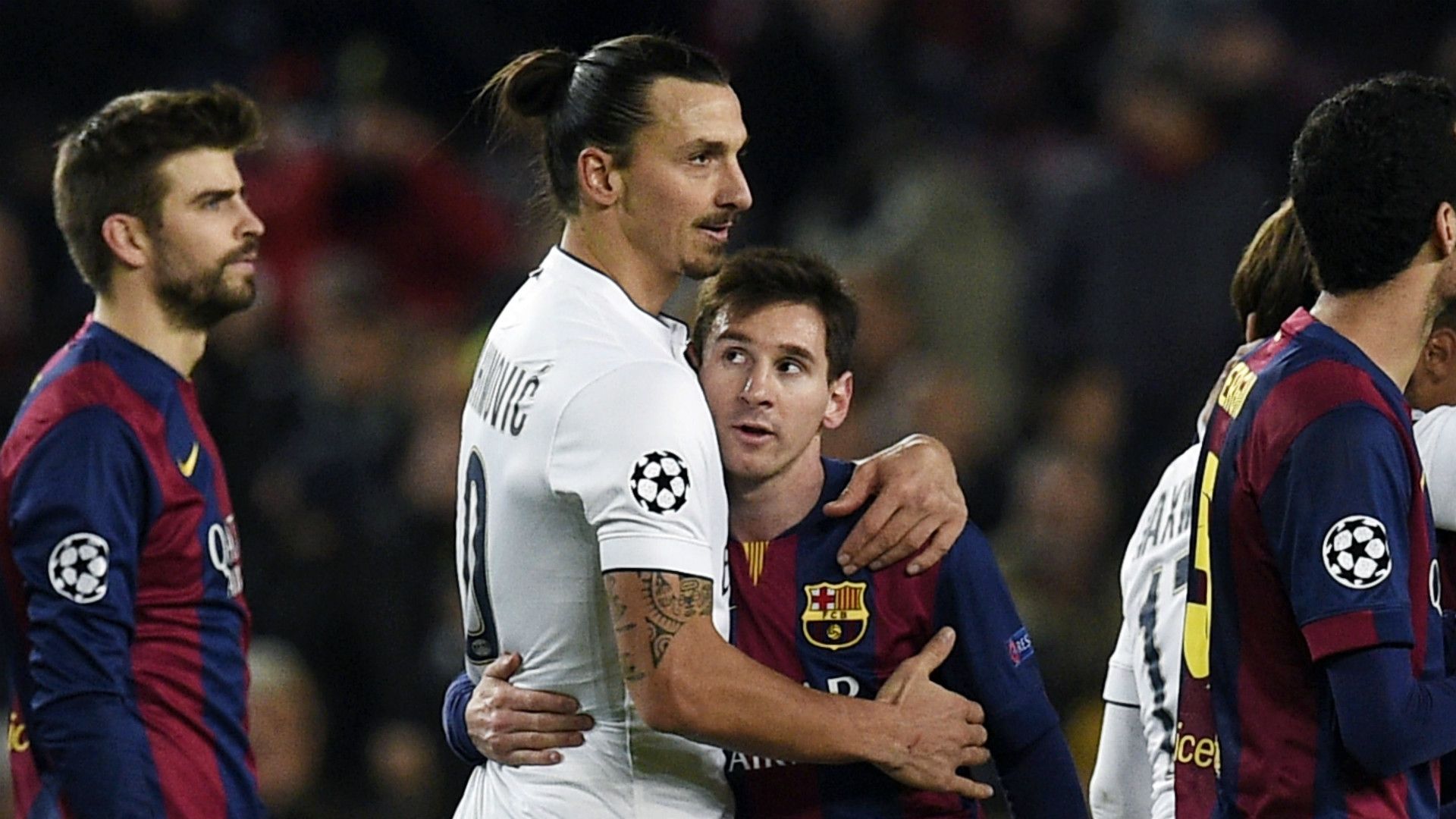 Zlatan Ibrahimovic Lionel Messi