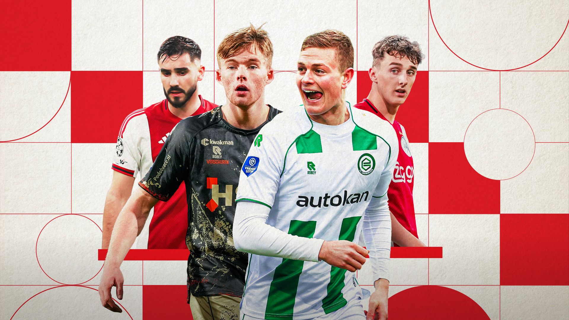 Josip Sutalo, Nick Verschuren, Dies Janse, Josip Sutalo