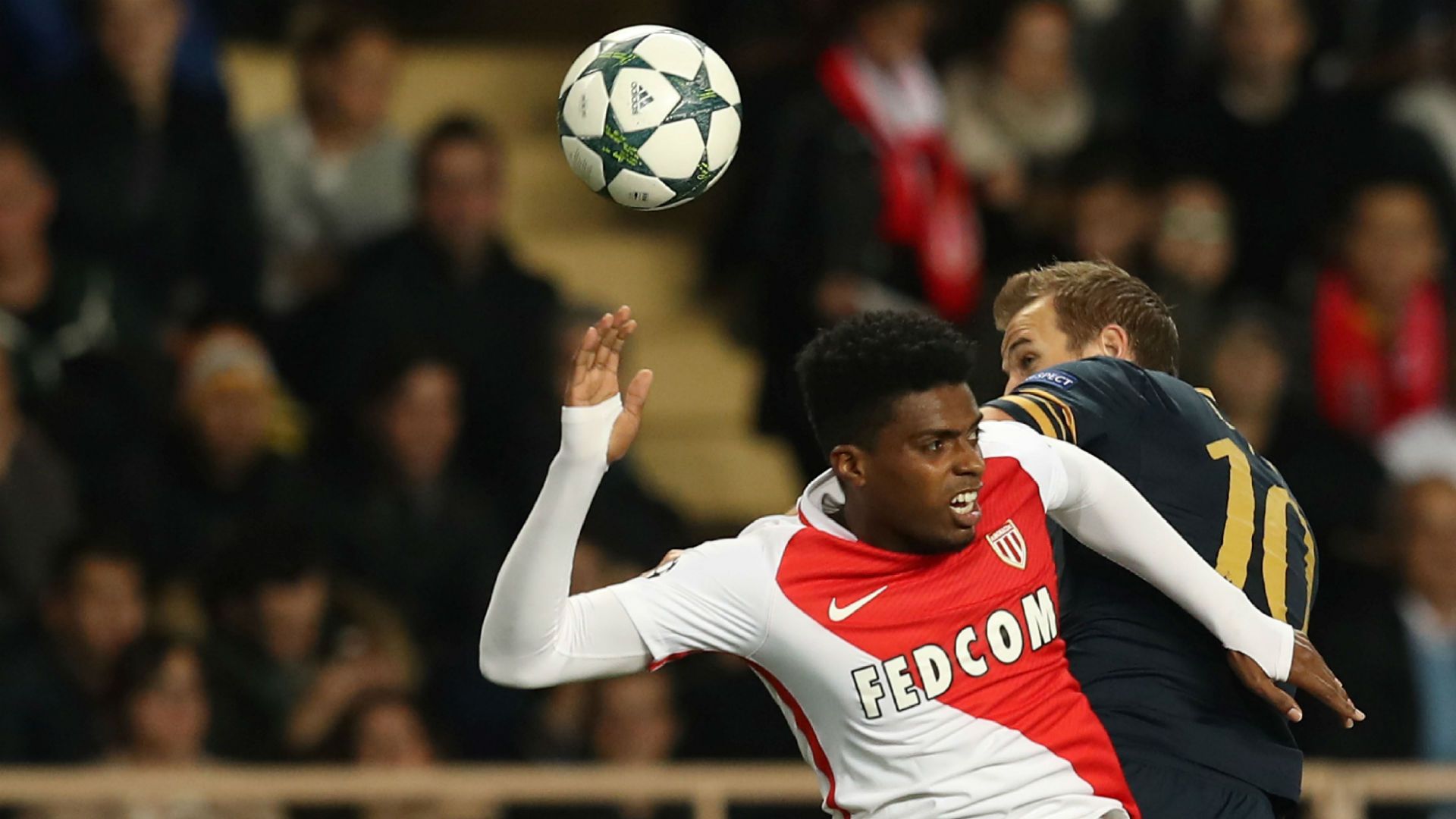 Jemerson Harry Kane Monaco Tottenham Champions league 21112016