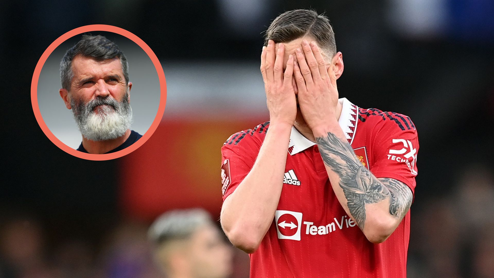 Roy Keane Wout Weghorst Man Utd
