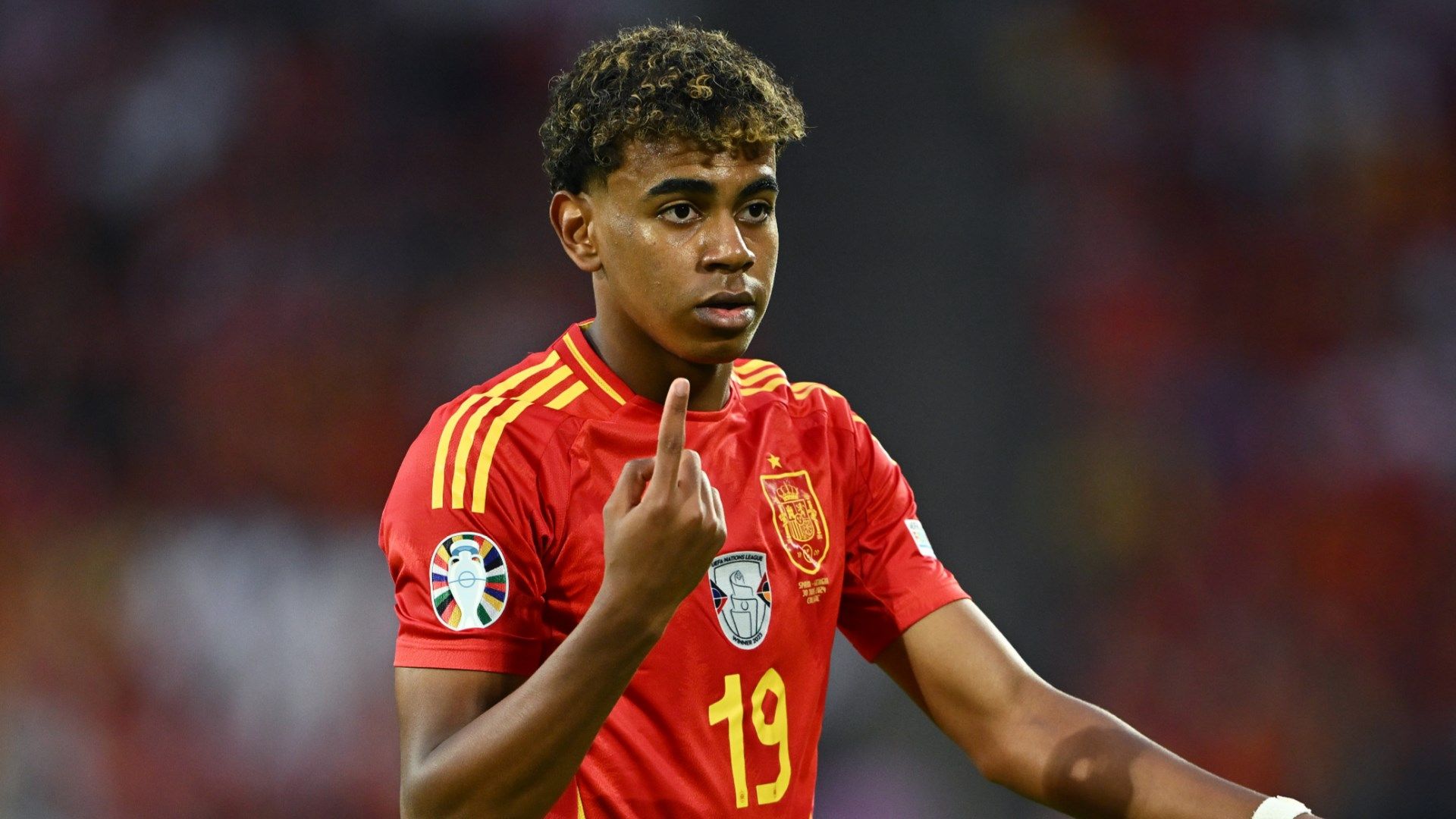 Spain's Lamine Yamal