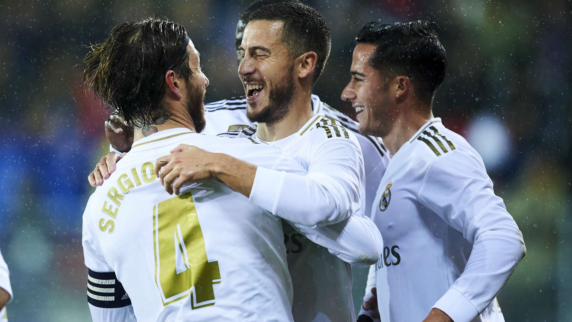 Sergio Ramos Hazard Eibar Real Madrid LaLiga