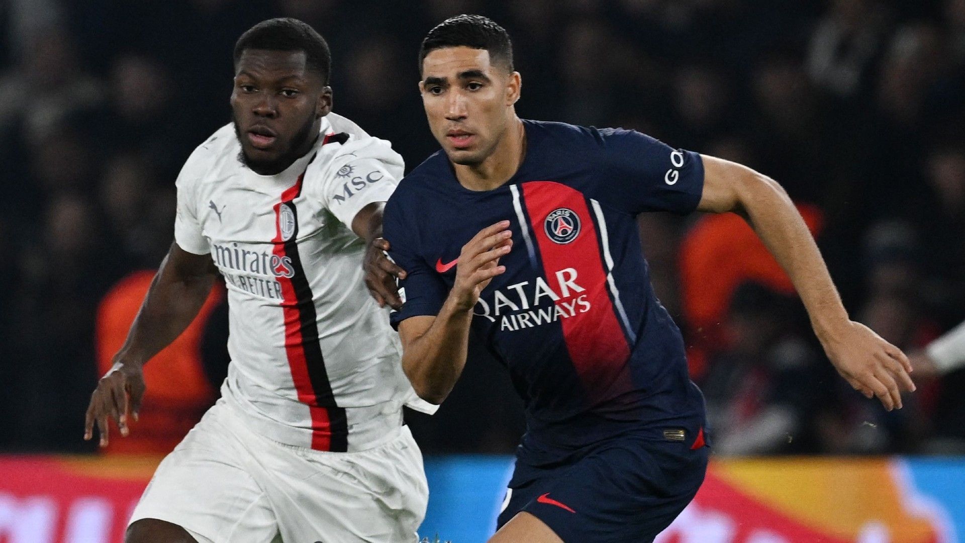 Musah Hakimi PSG Milan 2023